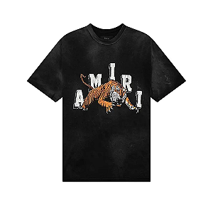 AMIRI - Camiseta Vintage Tiger "Preto" -NOVO-