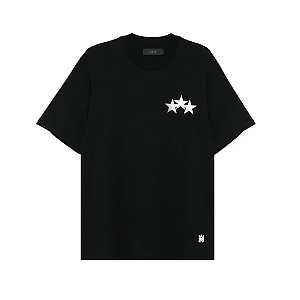 AMIRI - Camiseta Three Star "Preto" -NOVO-