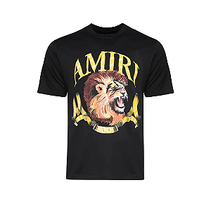 AMIRI - Camiseta Lion "Preto" -NOVO-