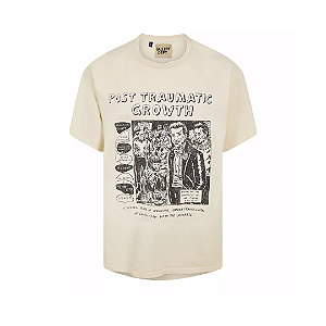 GALLERY DEPT. - Camiseta Post Traumatic Grwth Graphic "Creme" -NOVO-