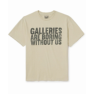 GALLERY DEPT. - Camiseta Boring "Creme" -NOVO-