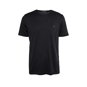 LOUIS VUITTON - Camiseta Logo Embroidered "Preto" -NOVO-