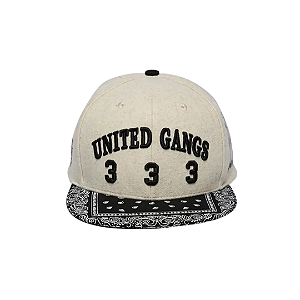 PDF CHANNEL - Boné United Baseball "Beige/Preto" -NOVO-