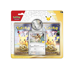 POKÉMON TCG - 30TH Celebration Pack Blister "Eeve" -NOVO-