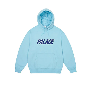 PALACE - Moletom Duo Logo "Azul Claro" -NOVO-