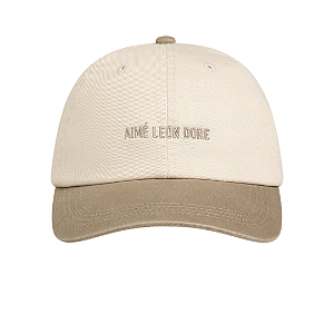 AIMÉ LEON DORE - Boné Washed Chino "Bege" -NOVO-