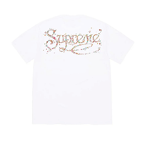 SUPREME - Camiseta Gems "Branco" -NOVO-
