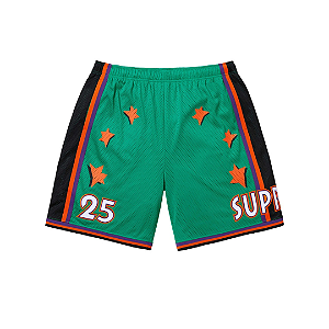 SUPREME - Bermuda All-Star Basketball SS25 "Verde" -NOVO-