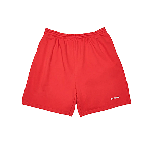BALENCIAGA - Bermuda Embroidered Logo "Vermelho" -NOVO-