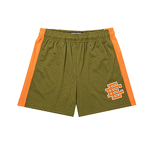 ERIC EMANUEL - Bermuda EE Basic "Olive/Laranja" -NOVO-