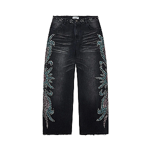 VALE LIVES FOREVER - Calça Tsunami "Preto" -NOVO-