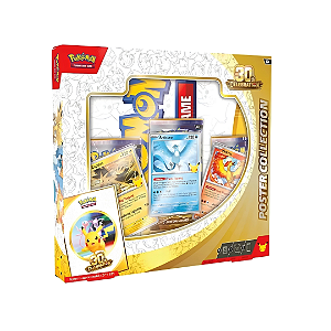 POKÉMON TCG - Box 30TH Celebration Poster Collection (EN-US) "Articuno/Zapdos/Moltres" -NOVO-