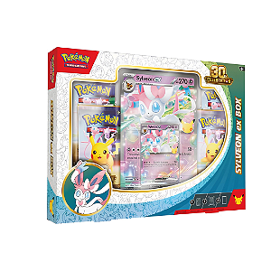 POKÉMON TCG - Box 30TH Celebration (EN-US) "Sylveon Ex Box" -NOVO-