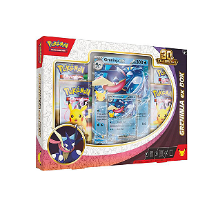 POKÉMON TCG - Box 30TH Celebration (EN-US) "Greninja Ex Box" -NOVO-