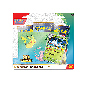 POKÉMON TCG - 30TH Celebration Tech Sticker Collection (EN-US) "Exeggutor" -NOVO-