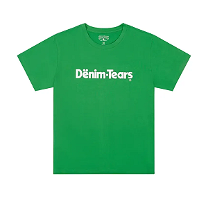 DENIM TEARS - Camiseta Africa "Verde" -NOVO-