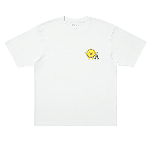 UNIQLO x KAWS - Camiseta Universe Sun UT "Branco" -NOVO-