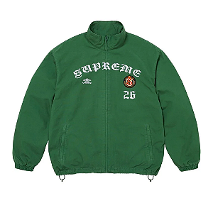 SUPREME x UMBRO - Jaqueta Cotton Ripstop Track FW26 "Verde" -NOVO-