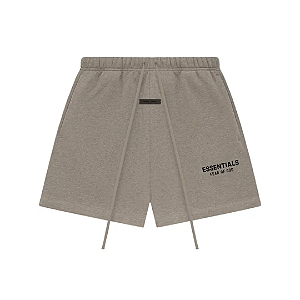 FEAR OF GOD - Bermuda De Moletom Essentials Classic "Homestead Heather" -NOVO-