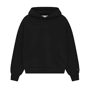 FEAR OF GOD - Moletom Essentials Classic Fit Fleece "Jet Black" -NOVO-