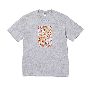 SUPREME - Camiseta Pills FW26 "Cinza" -NOVO-