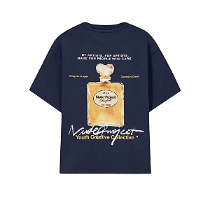 NUDE PROJECT - Camiseta Scotch "Azul Marinho" -NOVO-