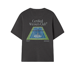 NUDE PROJECT - Camiseta Tennis "Cinza" -NOVO-