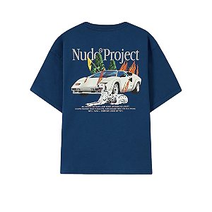 NUDE PROJECT - Camiseta Belfort "Azul Marinho" -NOVO-