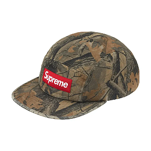 SUPREME - Boné Washed Chino Twill Camp Cap (FW26) "Camo" -NOVO-