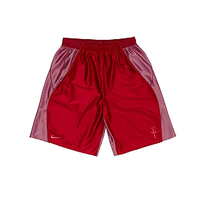 NIKE x TRAVIS SCOTT - Bermuda Basketball "Vermelho" -NOVO-