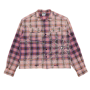 VALE LIVES FOREVER - Camisa Piggy Bank Flannel "Rosa" -NOVO-