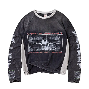 VALE LIVES FOREVER - Camiseta Manga Longa Holy Spirit "Preto" -NOVO-