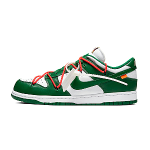 NIKE x OFF-WHITE - Dunk Low "Pine Green" -NOVO-