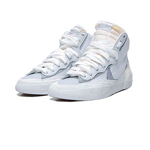 NIKE x SACAI - Blazer Mid "White/Grey" -NOVO-