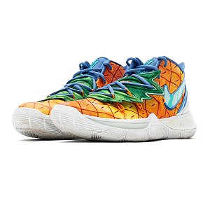 NIKE - Kyrie 5 Spongebob "Pineapple House" -USADO- - Pineapple Co. | 100%  Autentico | Itens Exclusivos e Limitados.