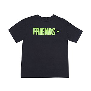 VLONE - Camiseta Friends Neon Green "Preto" -NOVO-