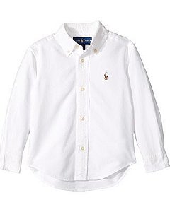 POLO RALPH LAUREN - Camisa Kids "Branco" (Infantil) -USADO-