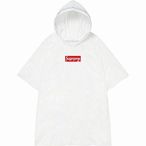 SUPREME x BALLPARK - Capa de Chuva SS20 "Branco" -NOVO-