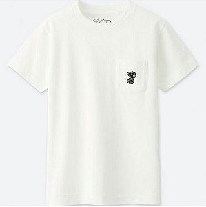 UNIQLO x KAWS x PEANUTS - Camiseta Graphic "Branco" (Infantil) -NOVO-
