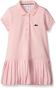 vestido lacoste rosa