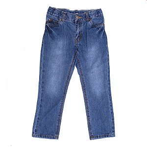 CARTER'S - Calça Jeans Straight "Anchor Dark Wash" (Infantil) -NOVO-