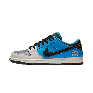 NIKE x INSTANT SKATEBOARD - SB Dunk Low "Blue Hero" -NOVO-