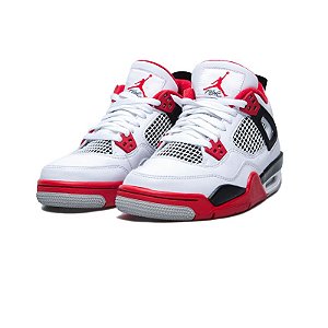 NIKE - Air Jordan 4 Retro "Fire Red" -NOVO-