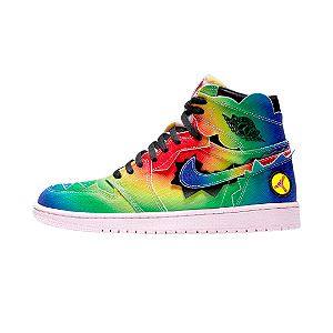 NIKE x J BALVIN - Air Jordan 1 Retro "Colores Y Vibras"  -NOVO-