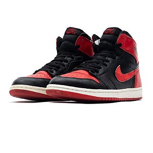 !NIKE - Air Jordan 1 Retro "Bred" -USADO-