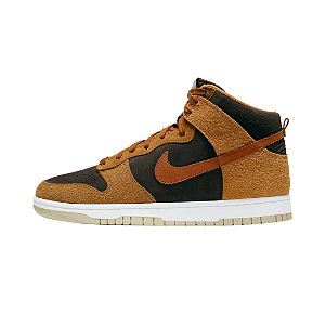 NIKE - Dunk High PRM "Dark Russet" -NOVO-