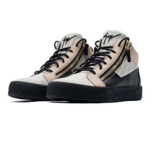 GIUSEPPE ZANOTTI - Jimbo Mid Top "Grey/Black" -USADO-