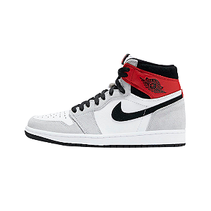 NIKE - Air Jordan 1 Retro GS "Light Smoke Grey" -NOVO-