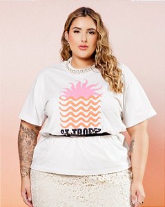 T-Shirt St Tropez Icons Quality Moda Plus Size Divas Sale Loja