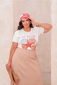 Tshirt Almare Concha Quality Moda Plus Size dub Alto
